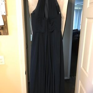 Navy Azazie Ginger Bridemaid dress